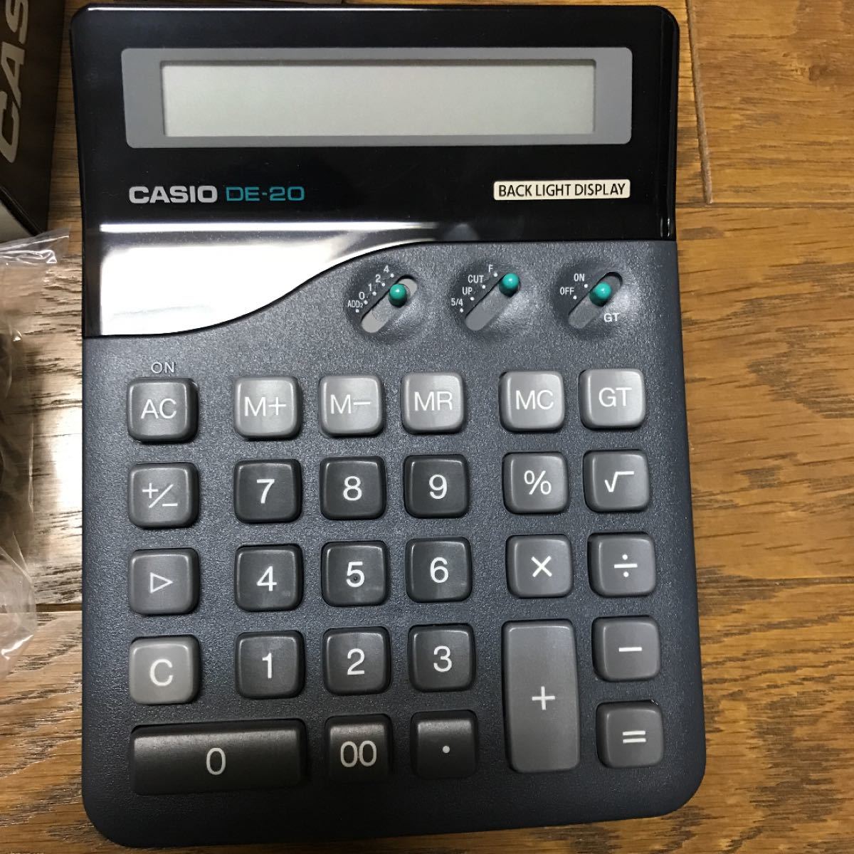 美品　CASIO（カシオ）の電卓　DE-20（12桁）