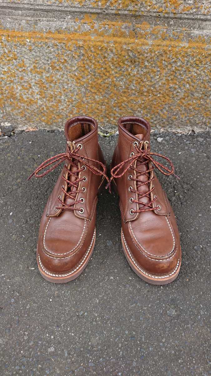 Redwing 8855 セッター 旧羽タグ 8 E カスタム コルクソール Vintage 875 8875_画像2