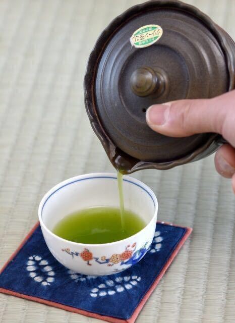 【送料無料】2022年新茶！極上煎茶100ｇ詰×３本（福岡県産・八女茶）_画像4