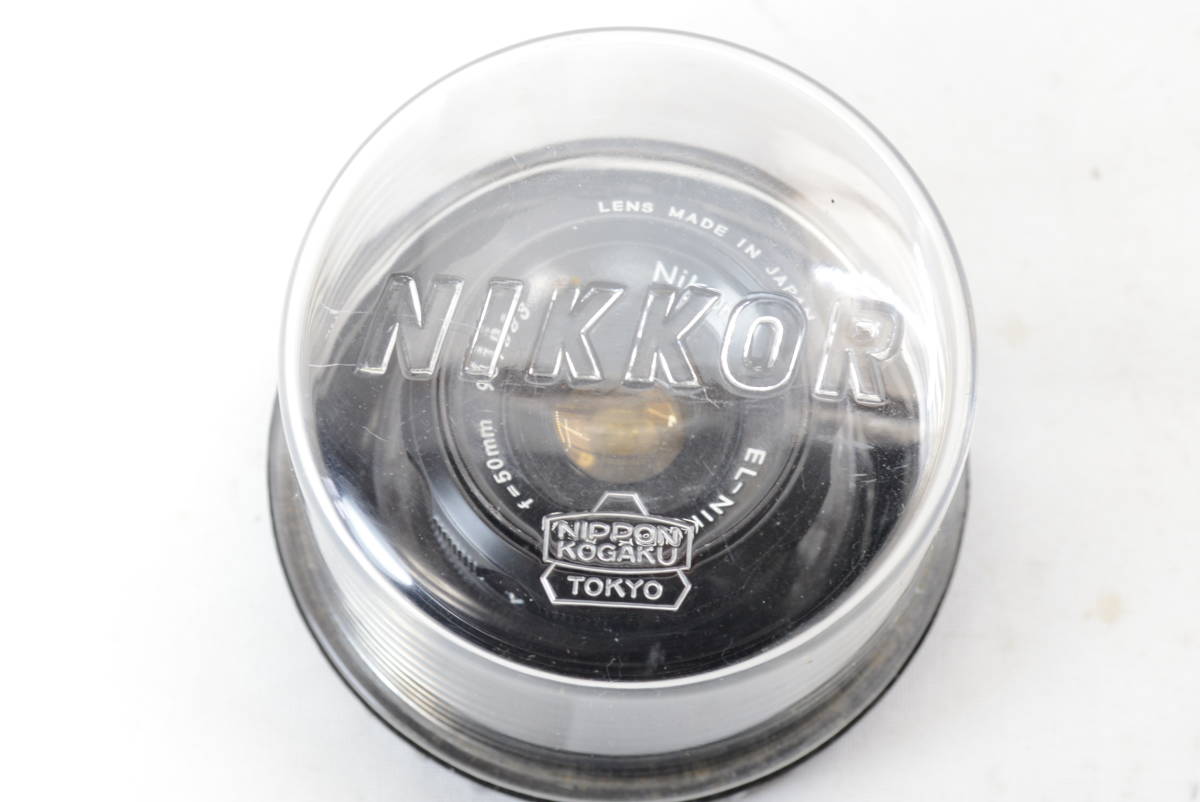 【ecoま】ニコン NIKON EL-NIKKOR 50mm F4 no.901883 ケース付き 引き伸ばしレンズの画像6