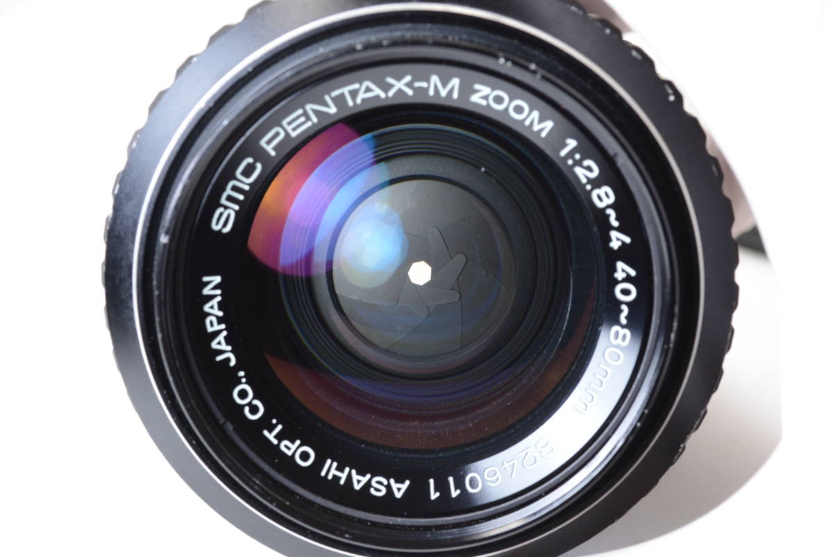 【ecoま】ペンタックス PENTAX-M ZOOM 40-80mm F2.8-4 no.8246011 Kマウント マニュアルレンズ_画像7