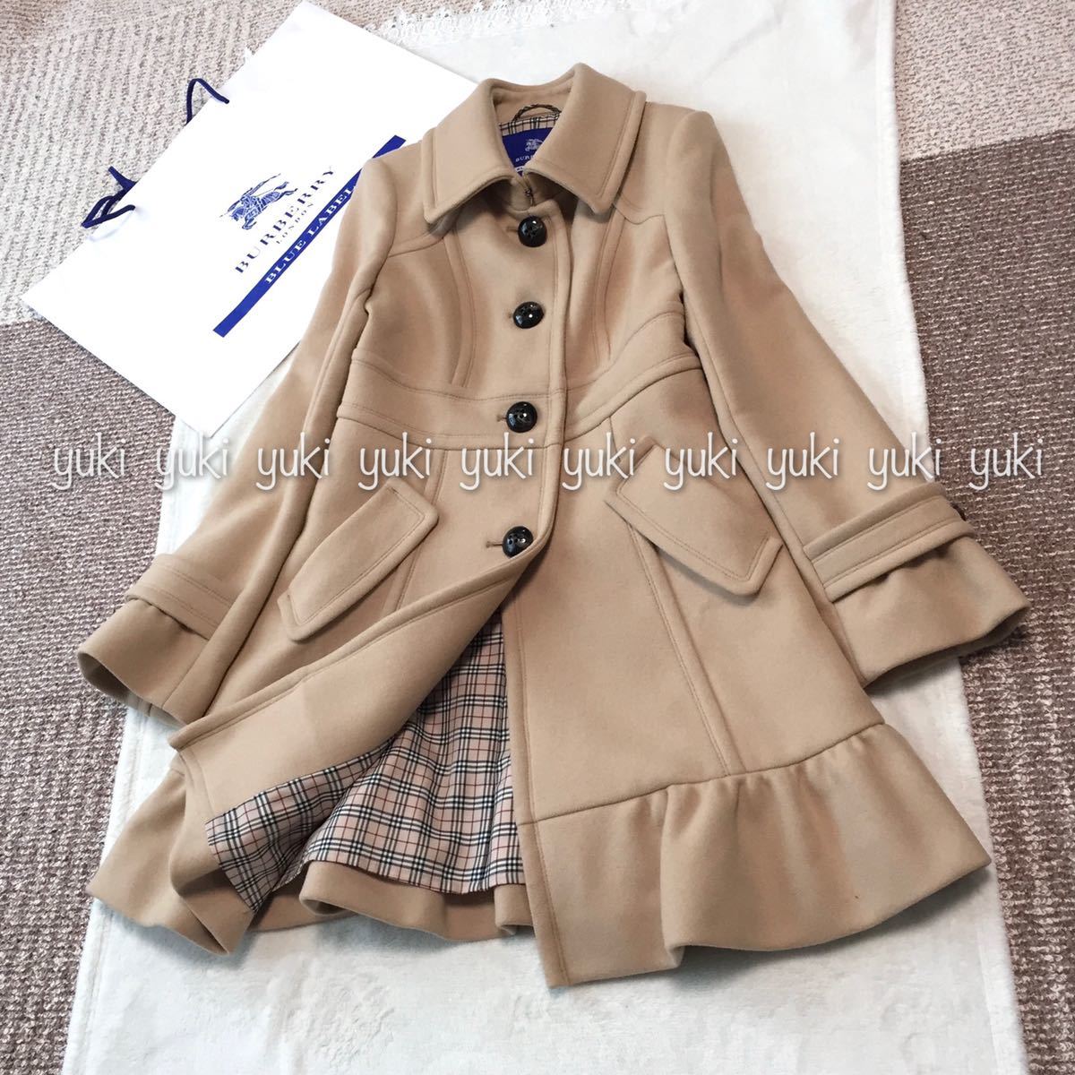カタログ掲載 バーバリーブルーレーベル ロングコート 38 | contifarma.pe