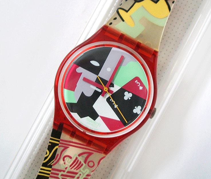 高価値】 ☆入手困難品☆未使用品☆1991年販売のビンテージSWATCH