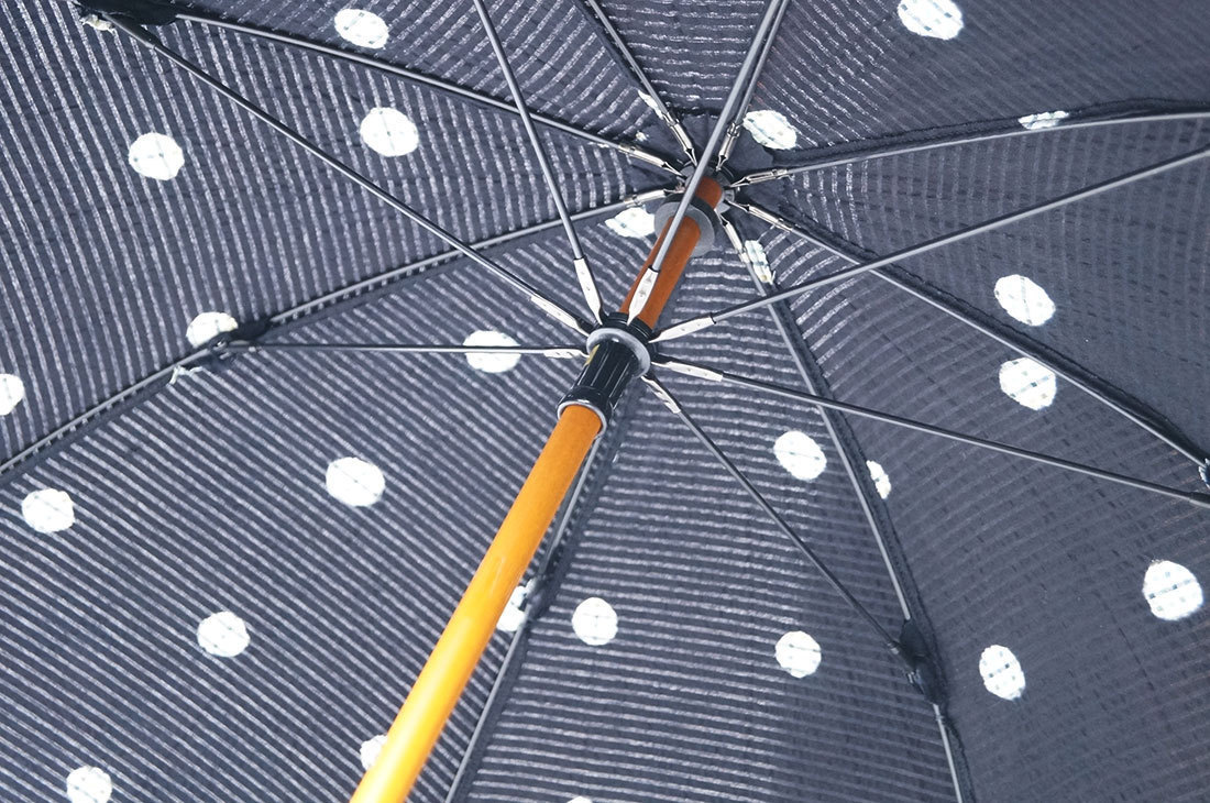 【ひめか】日傘 有松絞り 伝統工芸 手絞り 日本製1348　1348紺-Ａ_画像4