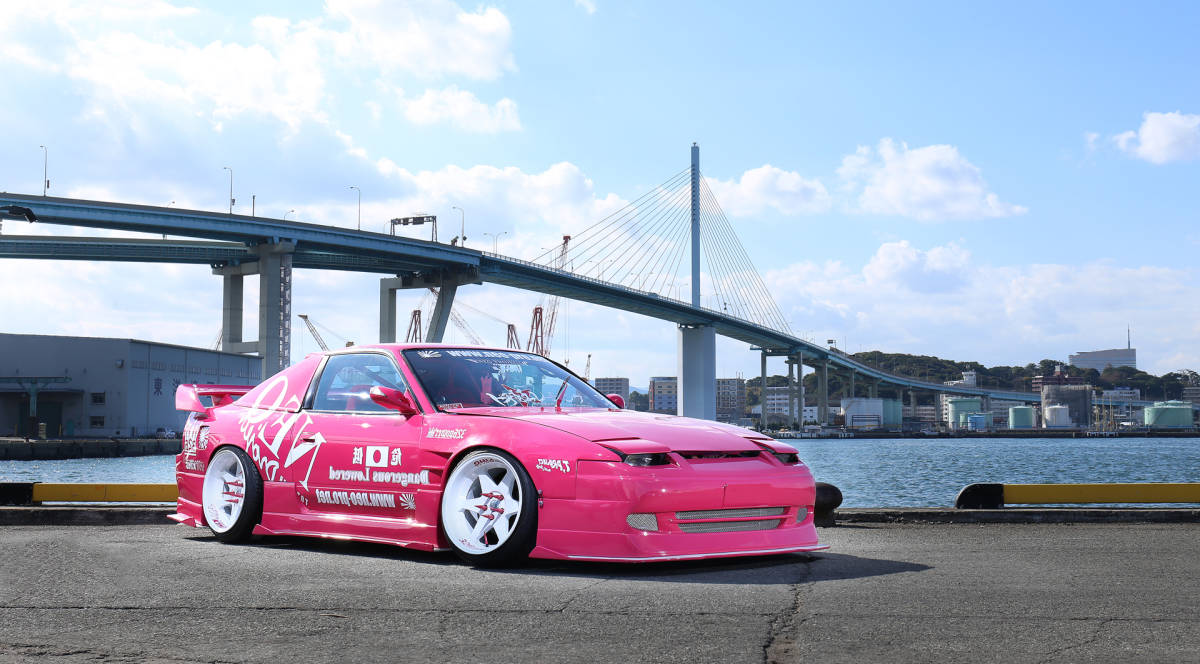 【326POWER】3D☆STAR NISSAN 180SX リアバンパー リア ★新品・即決・日本製★_画像4