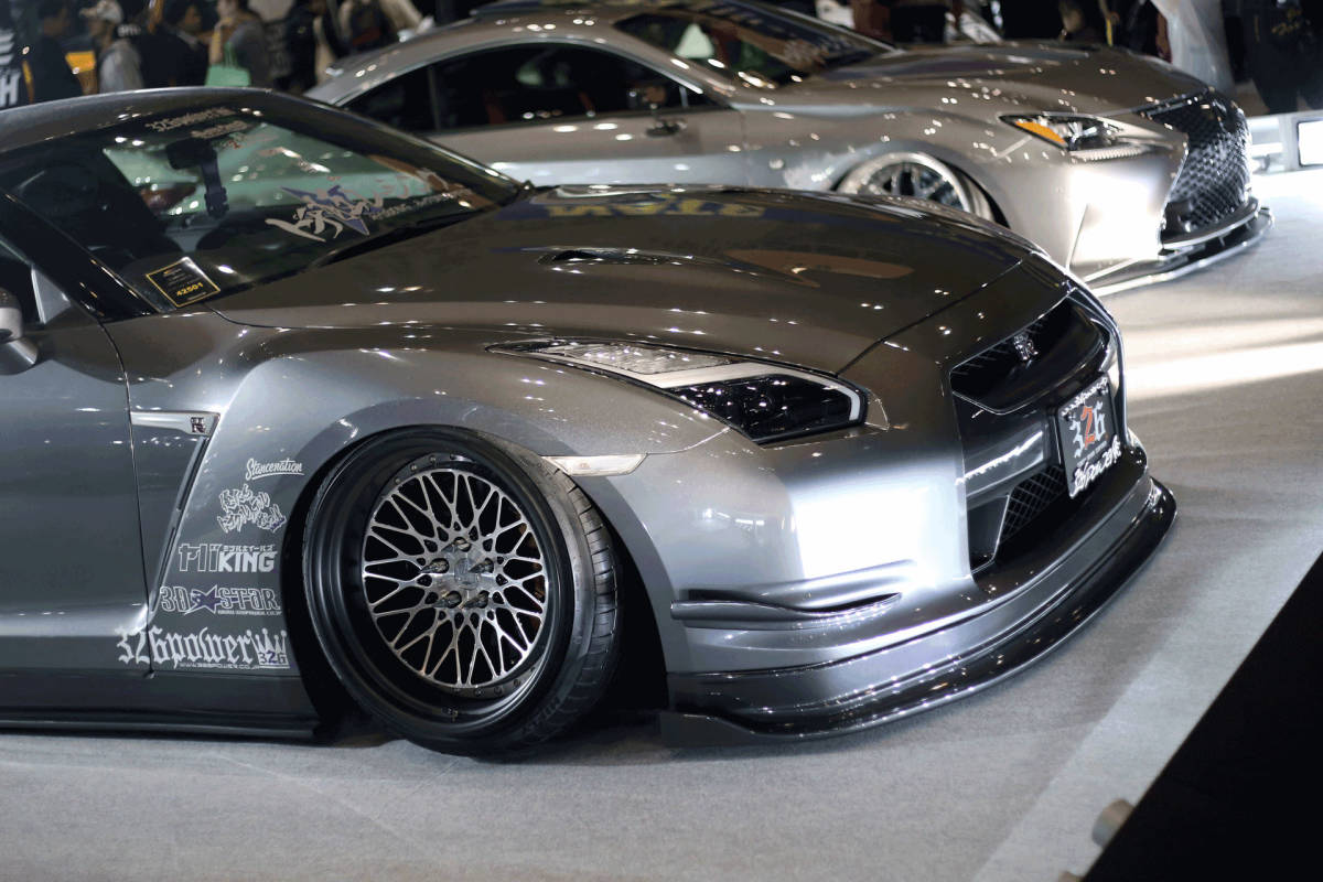 R35 GTR 326Power リップ・サイド・リヤアンダーエアロ4点セット