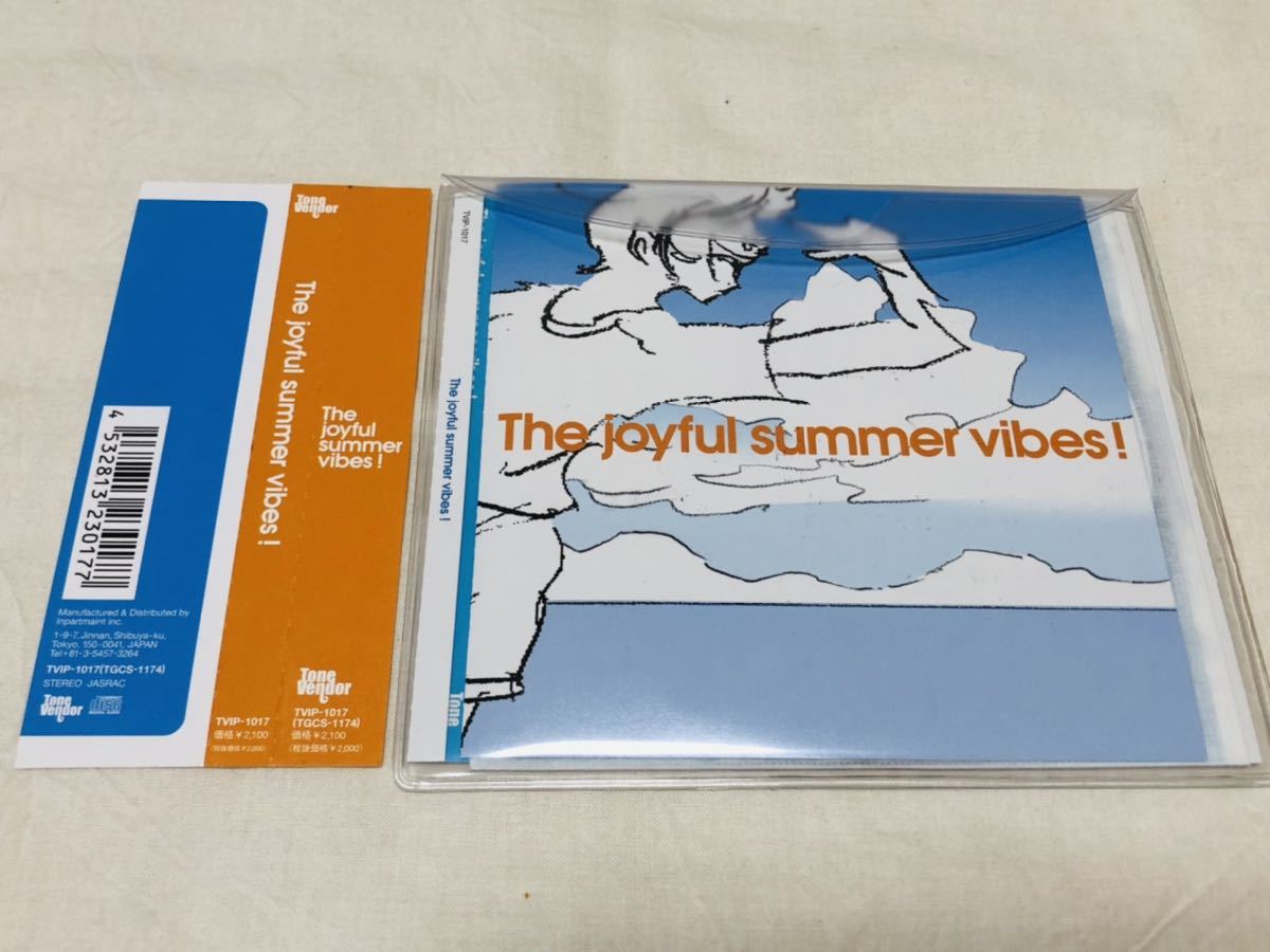 THE JOYFUL SUMMER VIBE !★TVIP1017★日本盤★帯付き★beulah★honeyrider★wonder mints★edwin moses★spearmint★ギターポップ_画像1