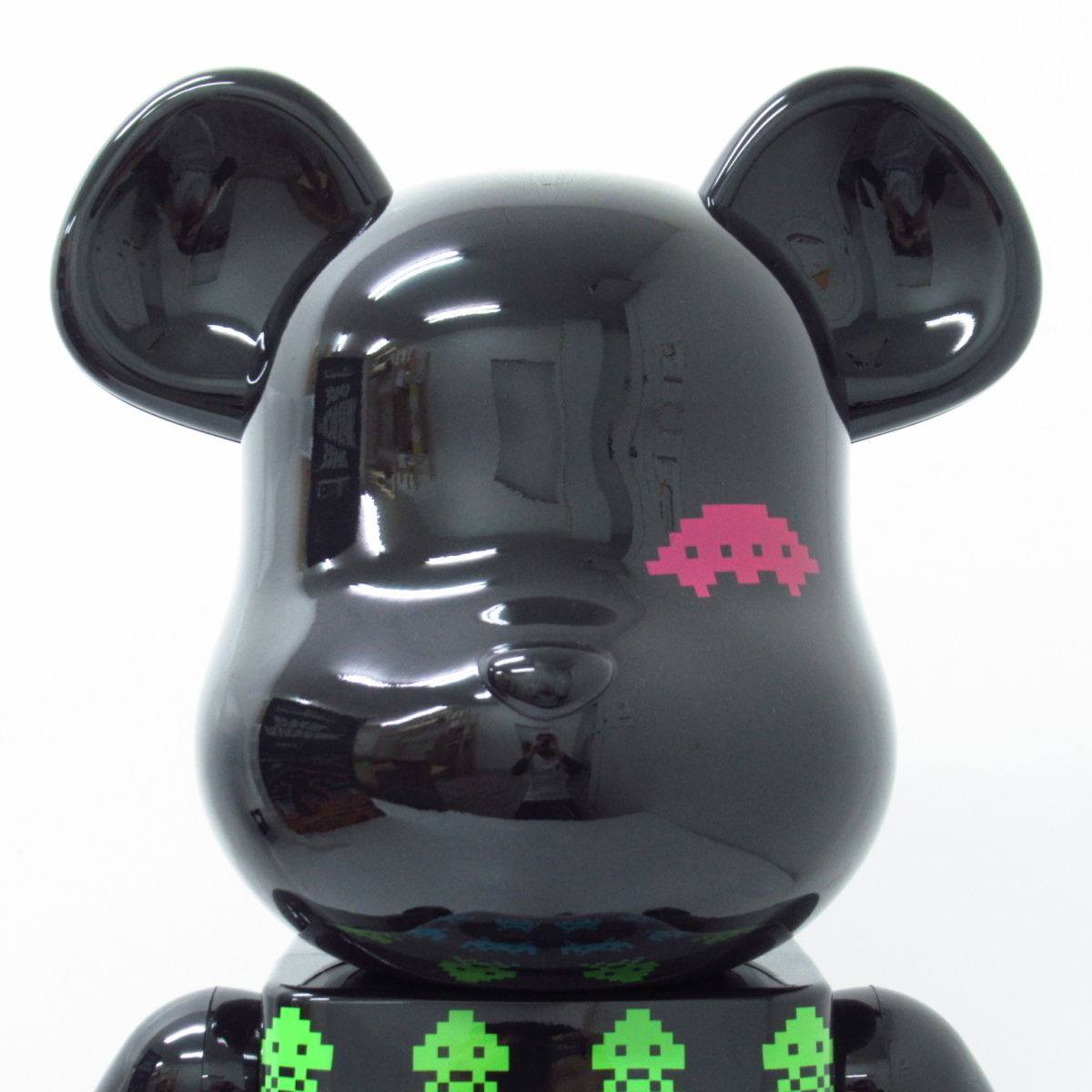 BE@RBRICK Bearbrick Space Invaders Space in beige da-1000% box attaching VAC21447