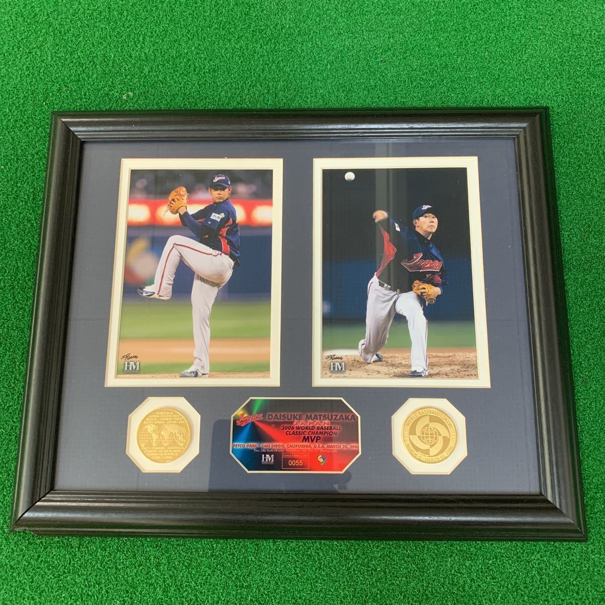松坂大輔 2006 WBC日本代表 MVPフォトプラーク 限定品 | www