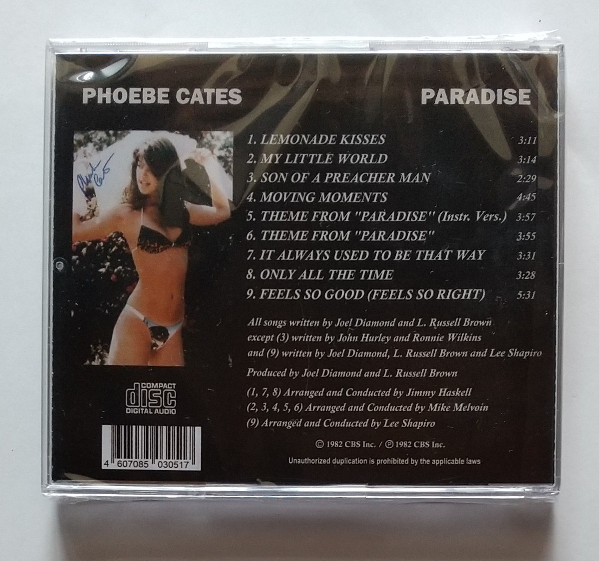 CD輸入盤リプロ盤 フィービー・ケイツ パラダイス  Phoebe Cates Paradice
