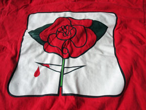 AFFA роза футболка красный 