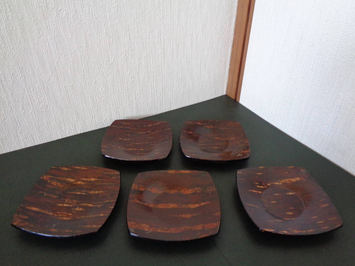 ヤフオク! - 桜皮細工】素敵な桜皮 茶たく 5枚セット 4枚セ... ヤフオク! - 桜皮細工】素敵な桜皮 茶たく 5枚セット 4枚セ...