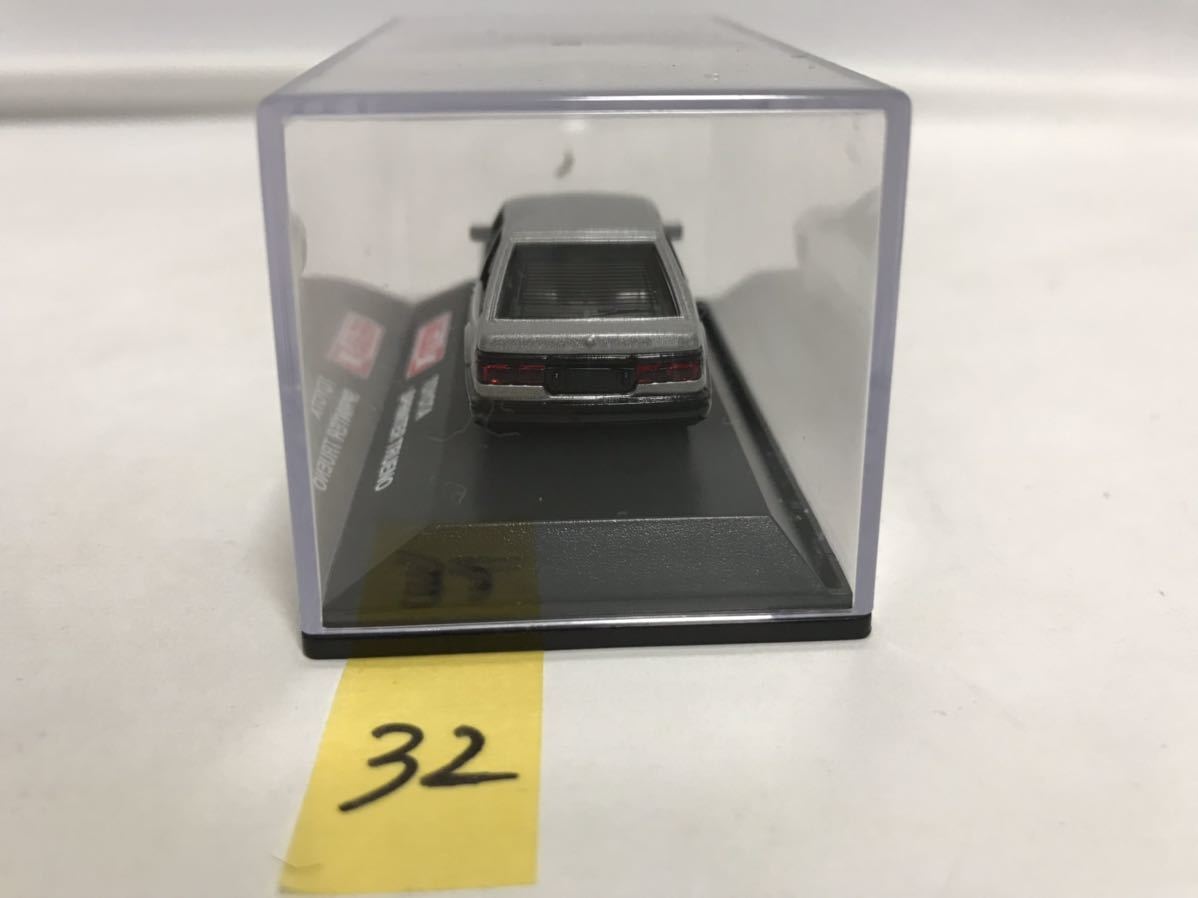 REAL-X 1/72 шкала Toyota Trueno TOYOTA SPRINTER TRUENO серебряный литье под давлением миникар Real-X T1092532