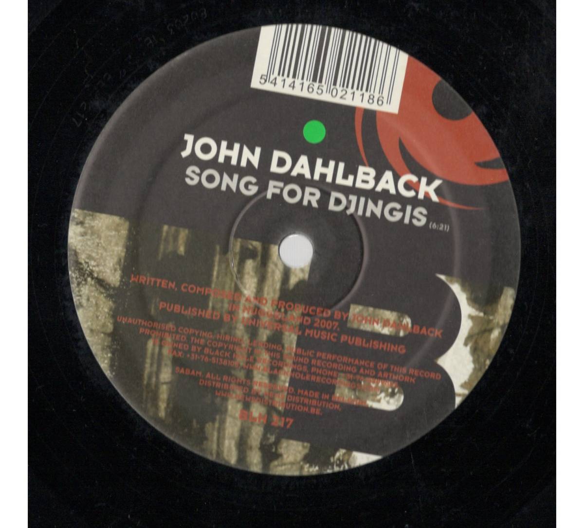 3951【ＬＰ盤】 ☆めったに出品されない ☆美麗盤☆程度良好☆ John Dahlback* - Belly Button ≪貴重レコード≫　送料安_画像3