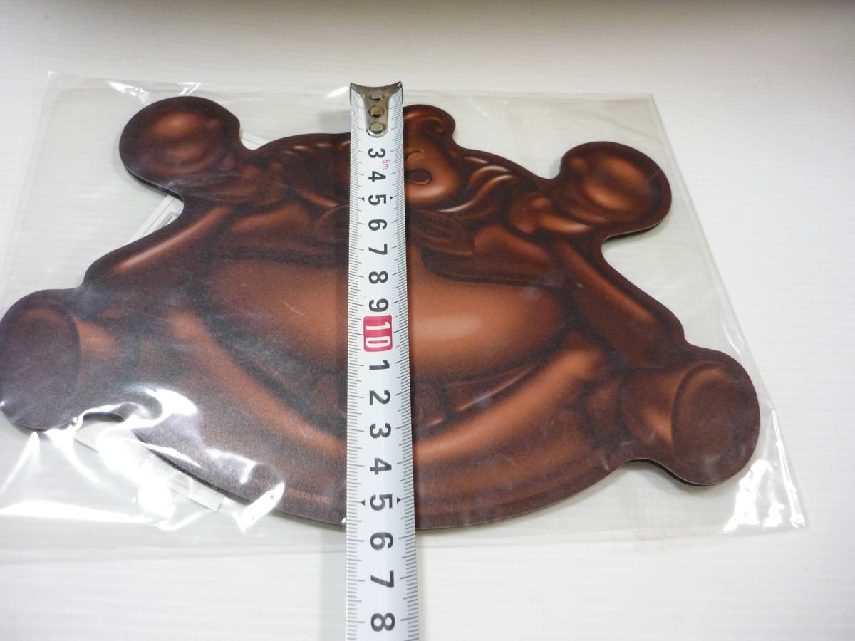 【送料無料】マウスパッド 魔人ブウのチョコ型マウスパッド「PS2ソフト ドラゴンボールZ インフィニットワールド」予約特典_画像3