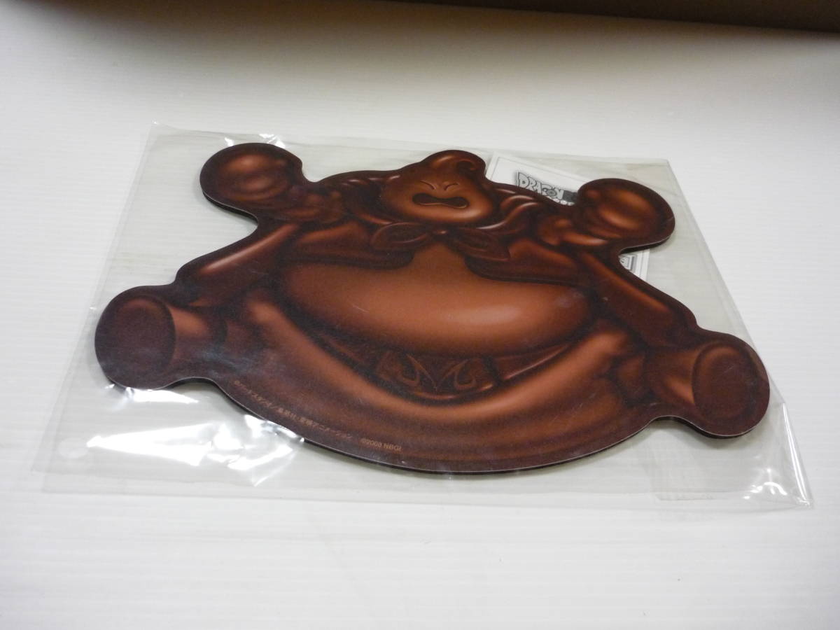 【送料無料】マウスパッド 魔人ブウのチョコ型マウスパッド「PS2ソフト ドラゴンボールZ インフィニットワールド」予約特典_画像1