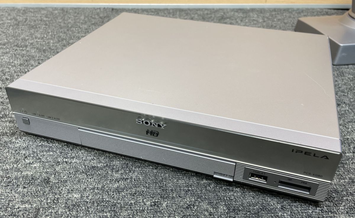 SONY IPELA HDビデオ会議システム PCS-XG80 多地点接続ソフト入 動作確認済 送料無料