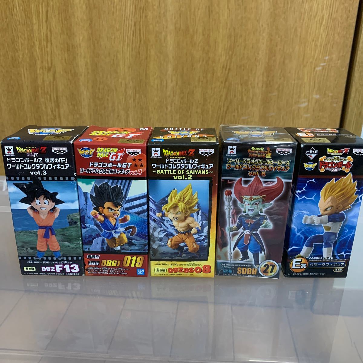 シルバーピーチ ドラゴンボールZ ワーコレvol.1 孫悟空 ベジータ 未