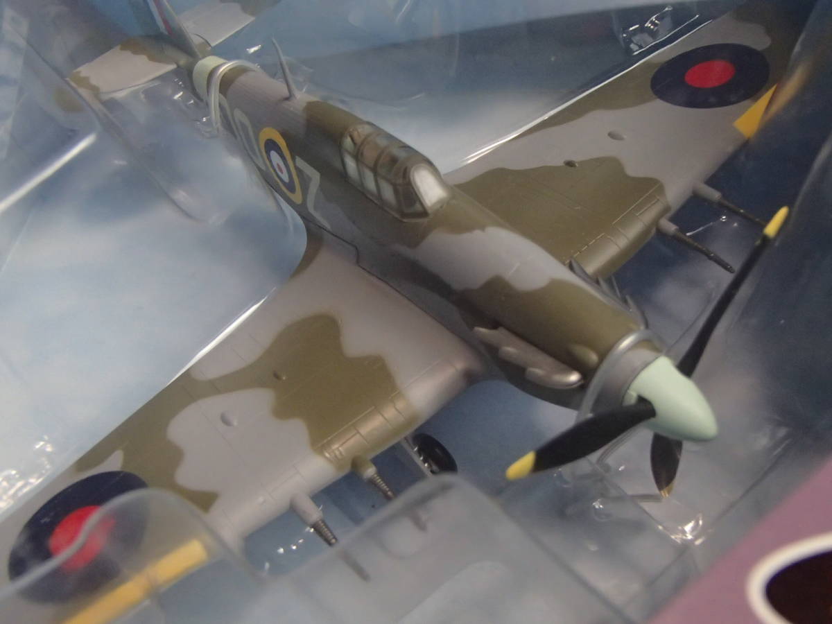 .. company 1/72 England army horn car Hurricane Mk.2c No.9 has painted final product 