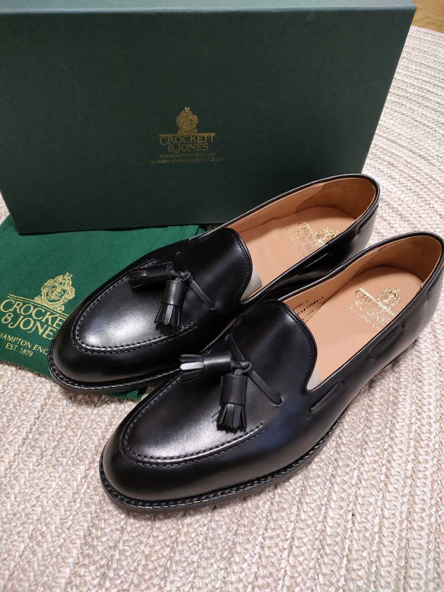 新品 定価86900 CROCKETT&JONES Cavendish3 UK 9E キャベンディッシュ