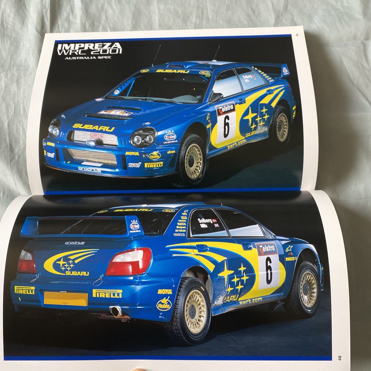 ■STI発行■SUBARU MOTORSPORT 2001■BOXER SOUND■WRC_画像4