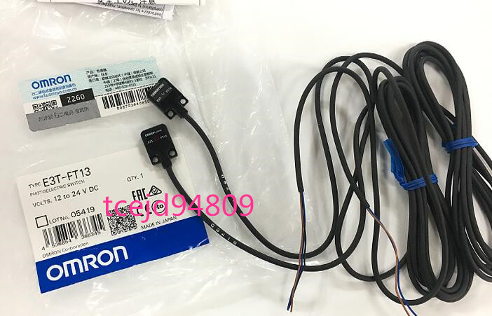 新品　OMRON/オムロン 　E3T-FT13 　アンプ内蔵形光電センサー　保証付き dg45pqrstJvBGTVZ-16570 その他