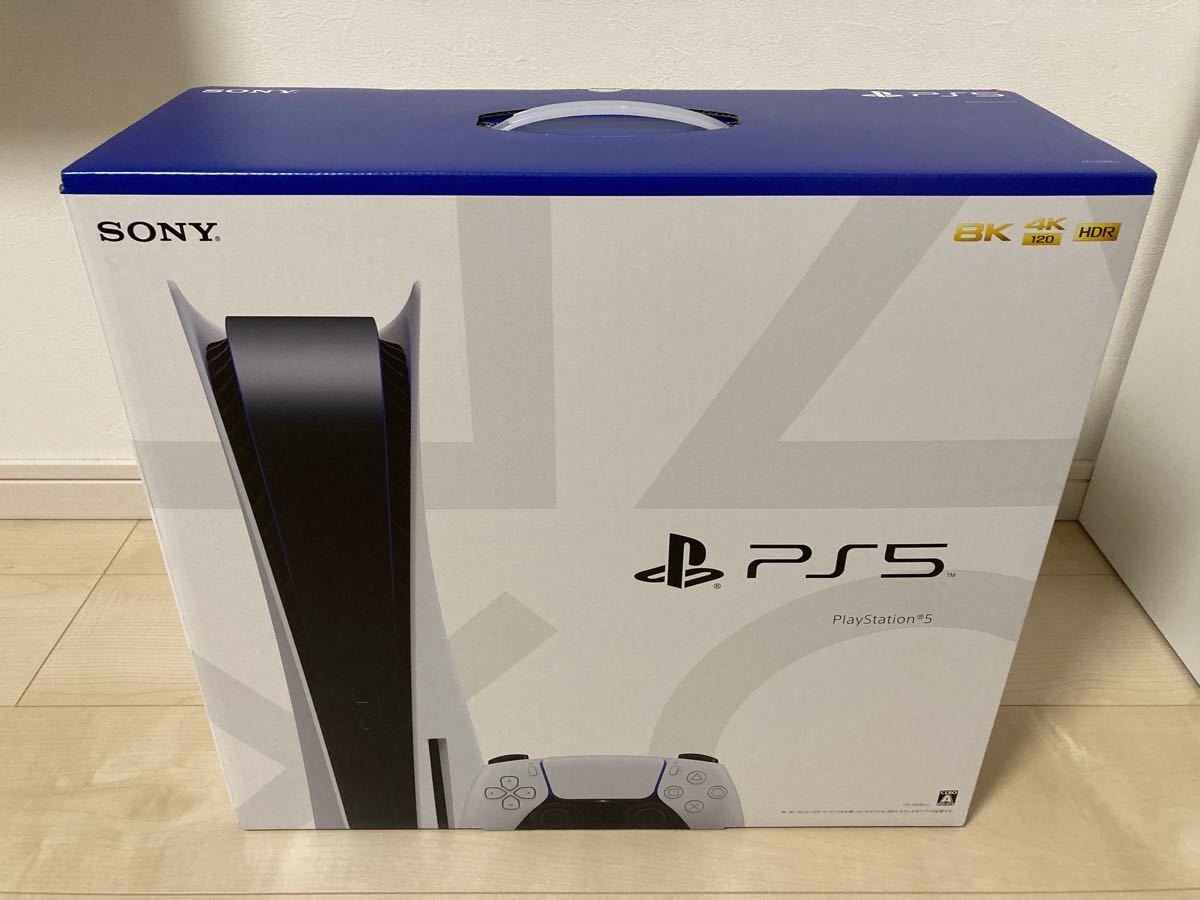 新品未使用未開封　保証１年　PS5 PlayStation5 本体  CFI-1100A01  SONY  プレイステーション5