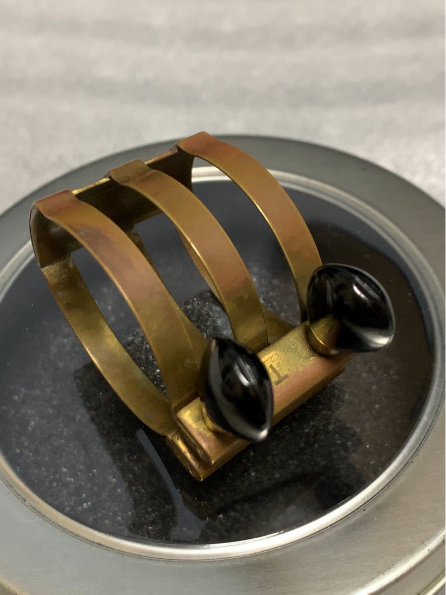 希少 エコーブラス テナーサックスラバー用 リガチャー ブリル 希少 エコーブラス テナーサックスラバー用 リガチャー ブリル