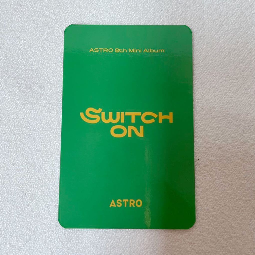 【非売品】ASTRO『SWITCH ON』トレカ Apple Music ラッキードロー 特典 【MJ ミョンジュン】_画像2