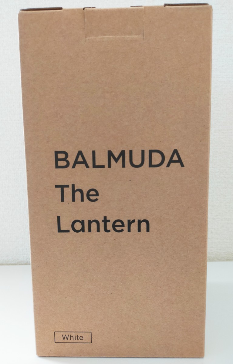 （中古）バルミューダ　ランタン　BALMUDA　ホワイト　外箱、説明書付　※お値下げ不可