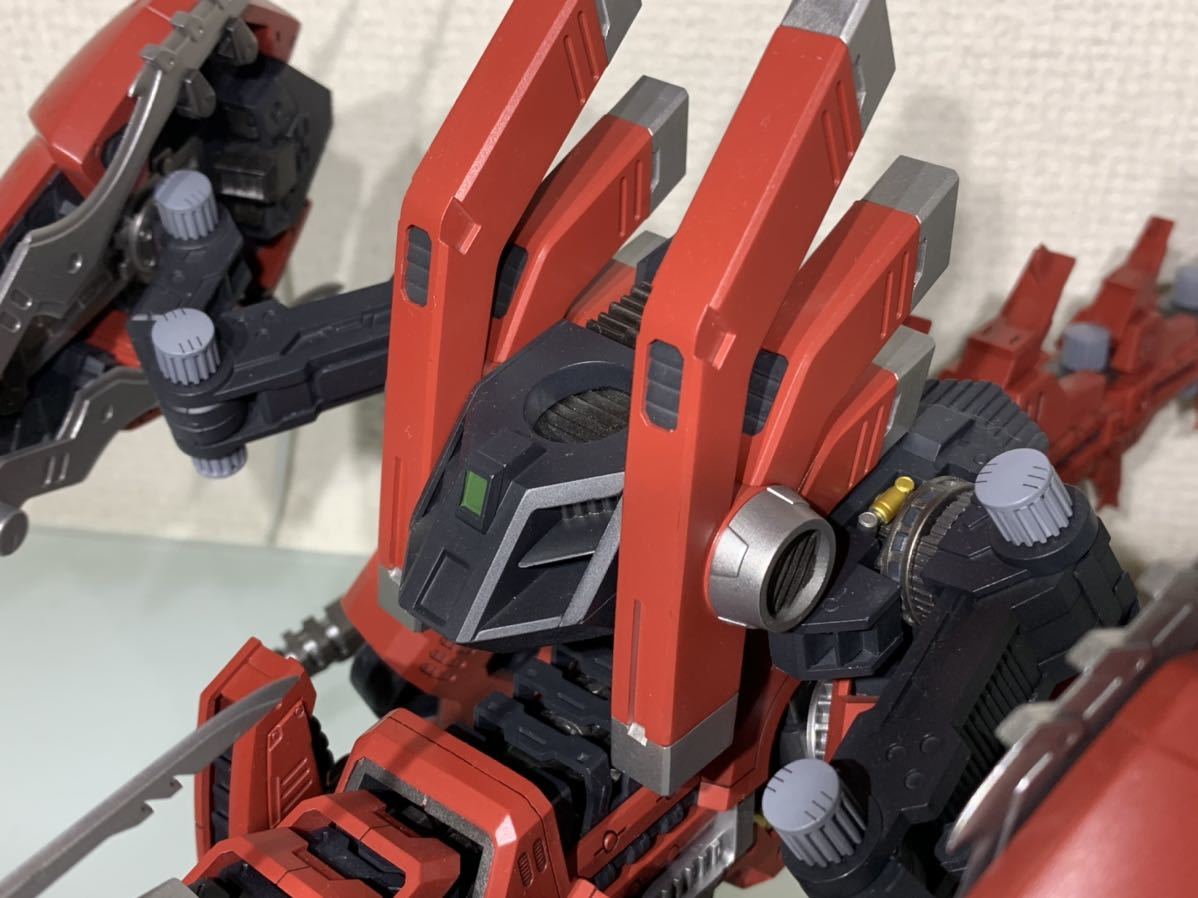 hmm ジェノブレイカー アニメカラー 改修塗装済み完成品 ゾイド hmm ジェノブレイカー アニメカラー 改修塗装済み完成品 ゾイド