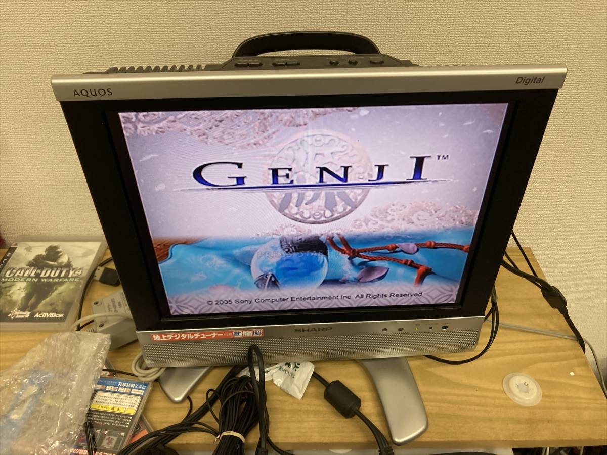 21-PS2-905　プレイステーション2　GENJI　七人の侍　セット　動作品　プレステ2