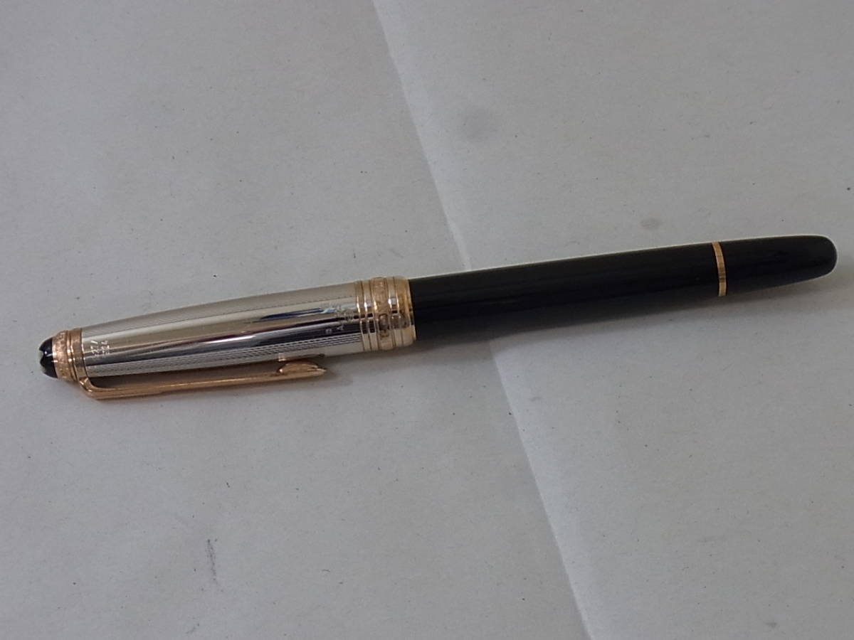 季節のおすすめ商品 筆記用具 75周年記念 ペン先18K/750 SV925 万年筆 【楽ギフ_のし宛書】 montblanc 750 F 万年筆 ペン先18K 筆記具