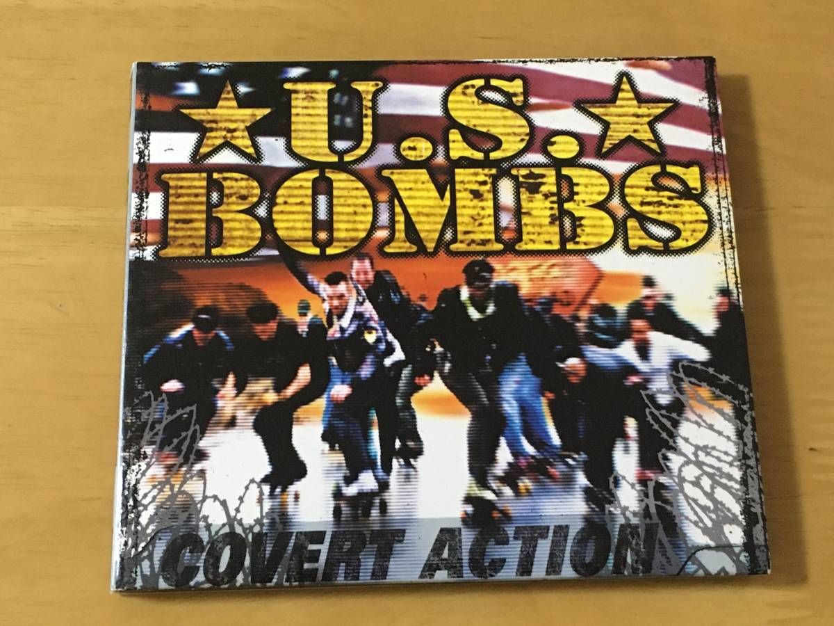 US Bombs Covert Action 輸入盤CD 検:Oi Street Punk Duane Peters Rancid Clash Social Distortion River City Rebels Kid Dynamite Hunns_画像1