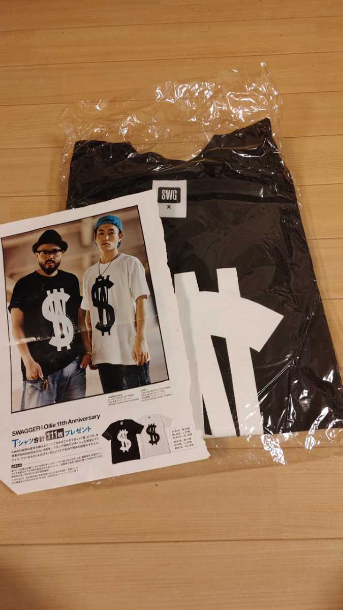 人気のファッションブランド！ 【14枚限定】SWAGGER×Ollie ＄Tシャツ