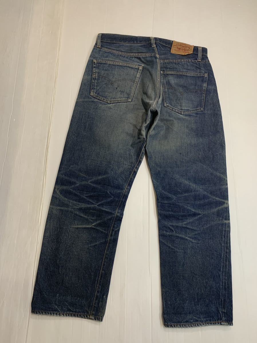 70's ヴィンテージ USA製 LEVI'S リーバイス 501 66後期 濃淡色落ち