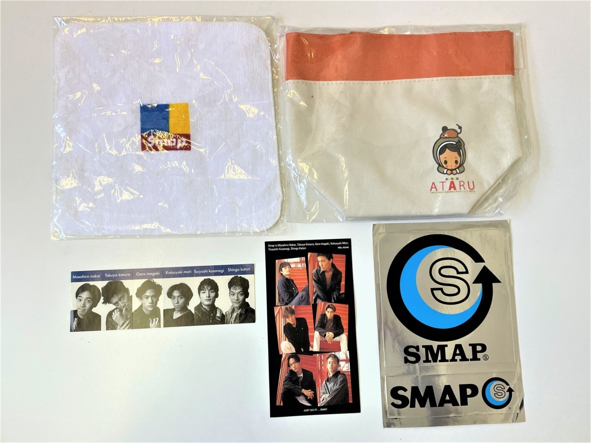 【現状渡し品】 SMAP スマップ グッズ まとめ売り セット うちわ/下敷き/クリアファイル/ステッカー/ペンライト 【087-210422-ST-14-IZU】_画像3