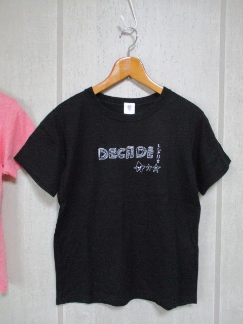 d564　aiko　LOVE LIKE POP　DECADE　ドチビ　ツアーTシャツ2枚　黒　ピンク　51-8 　_画像4