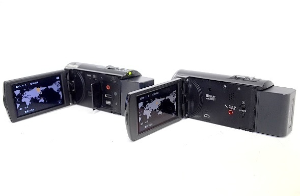 SONY/ソニー デジタルHDビデオカメラレコーダー ハンディカム 2台セット■HDR-CX390＋HDR-CX180 中古 訳あり■送料無料_画像5