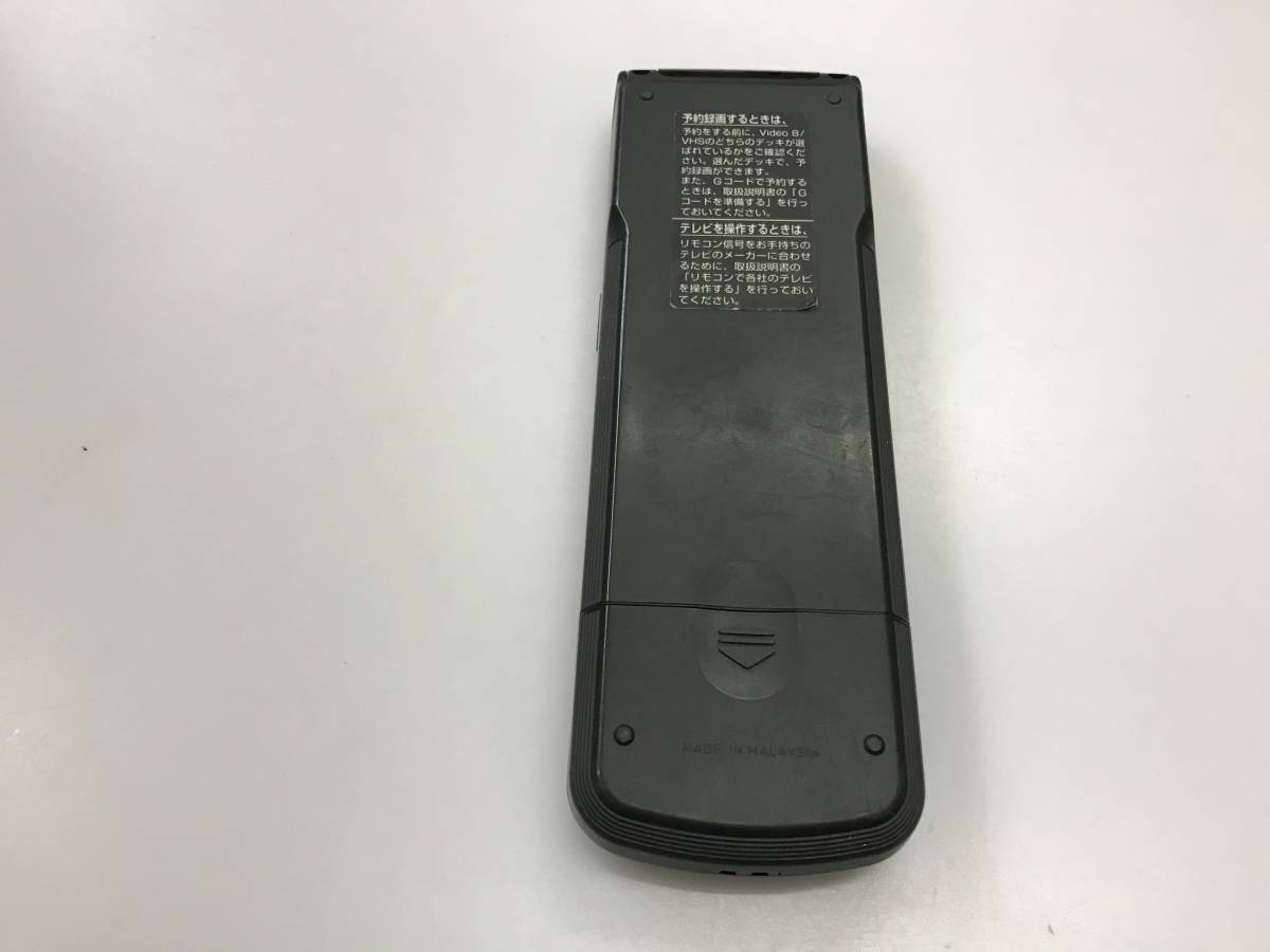 SONY VHS&Video8ビデオデッキ リモコン RMT-TW2 中古品8614の画像3