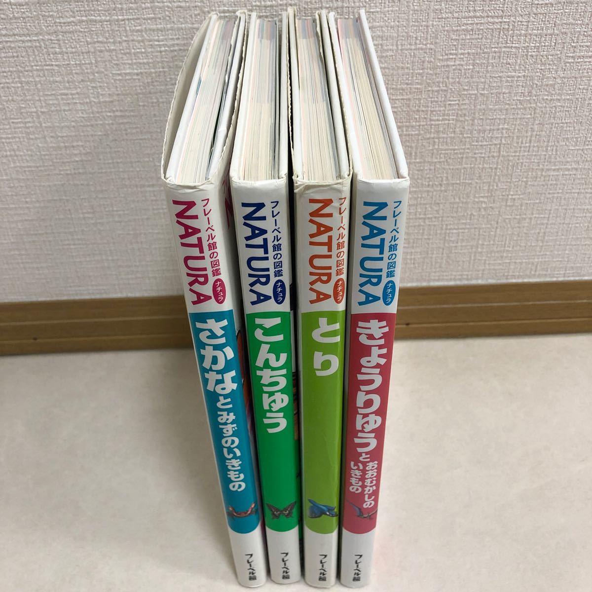 さかなとみずのいきもの　他　4冊セット　フレーベル館の図鑑 NATURA