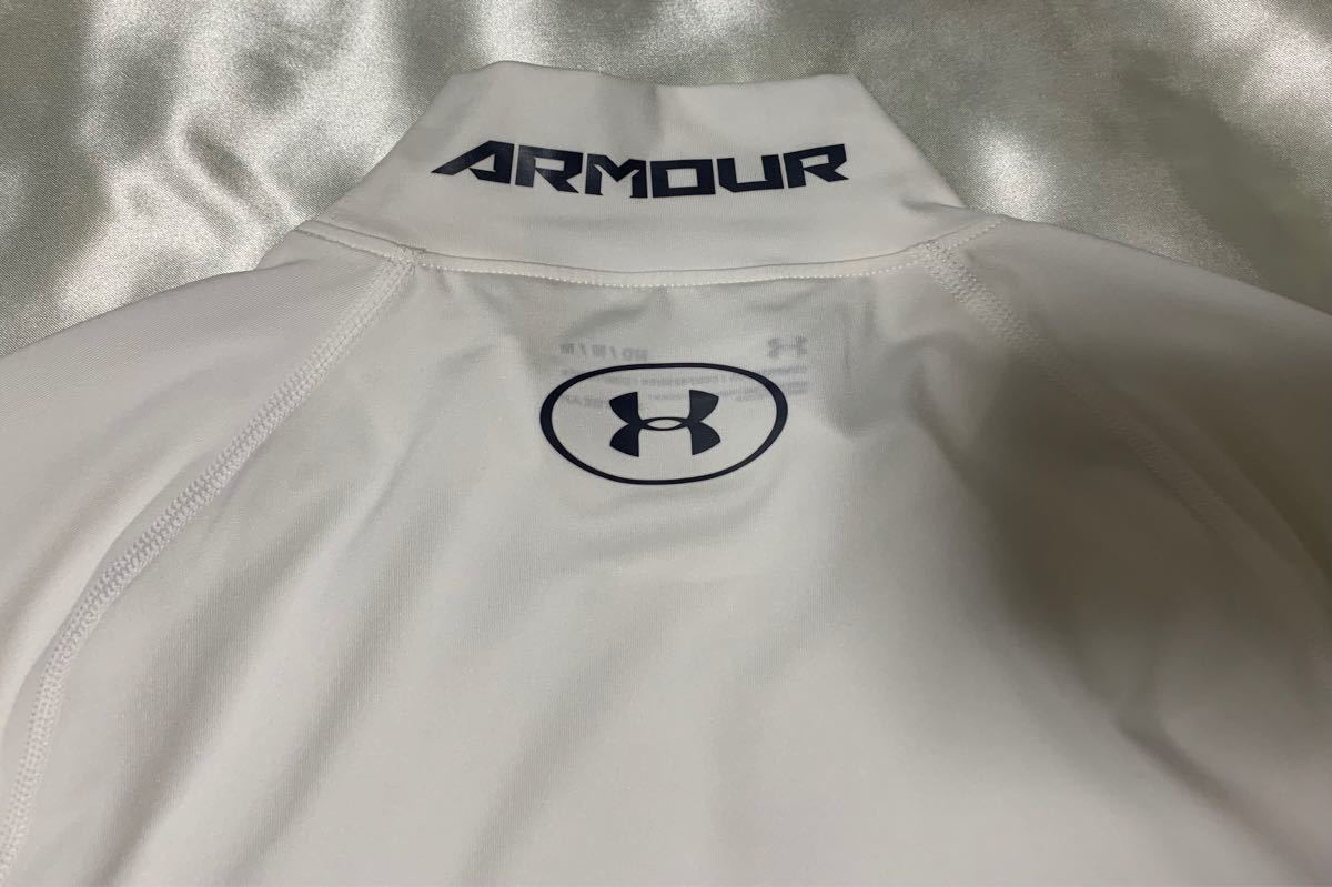 UNDER ARMOUR アンダーアーマー ヒートギア コンプレッション  インナー Tシャツ  モック ハイネック MD 