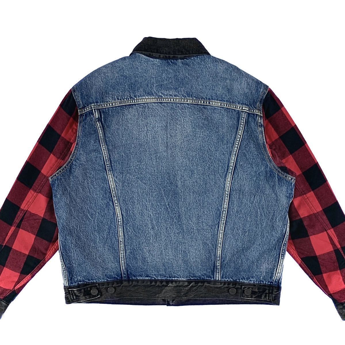 新品 levi's リーバイス ネル チェック 袖 スリーブ セカンド 新品 levi's リーバイス ネル チェック 袖 スリーブ セカンド