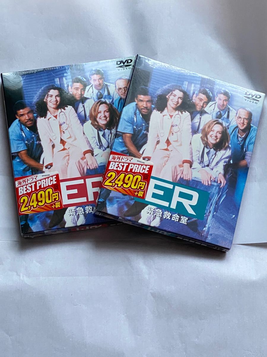 DVD ERI 緊急救命室 ファーストシーズン(1) 第1-13話(2)第14-25話