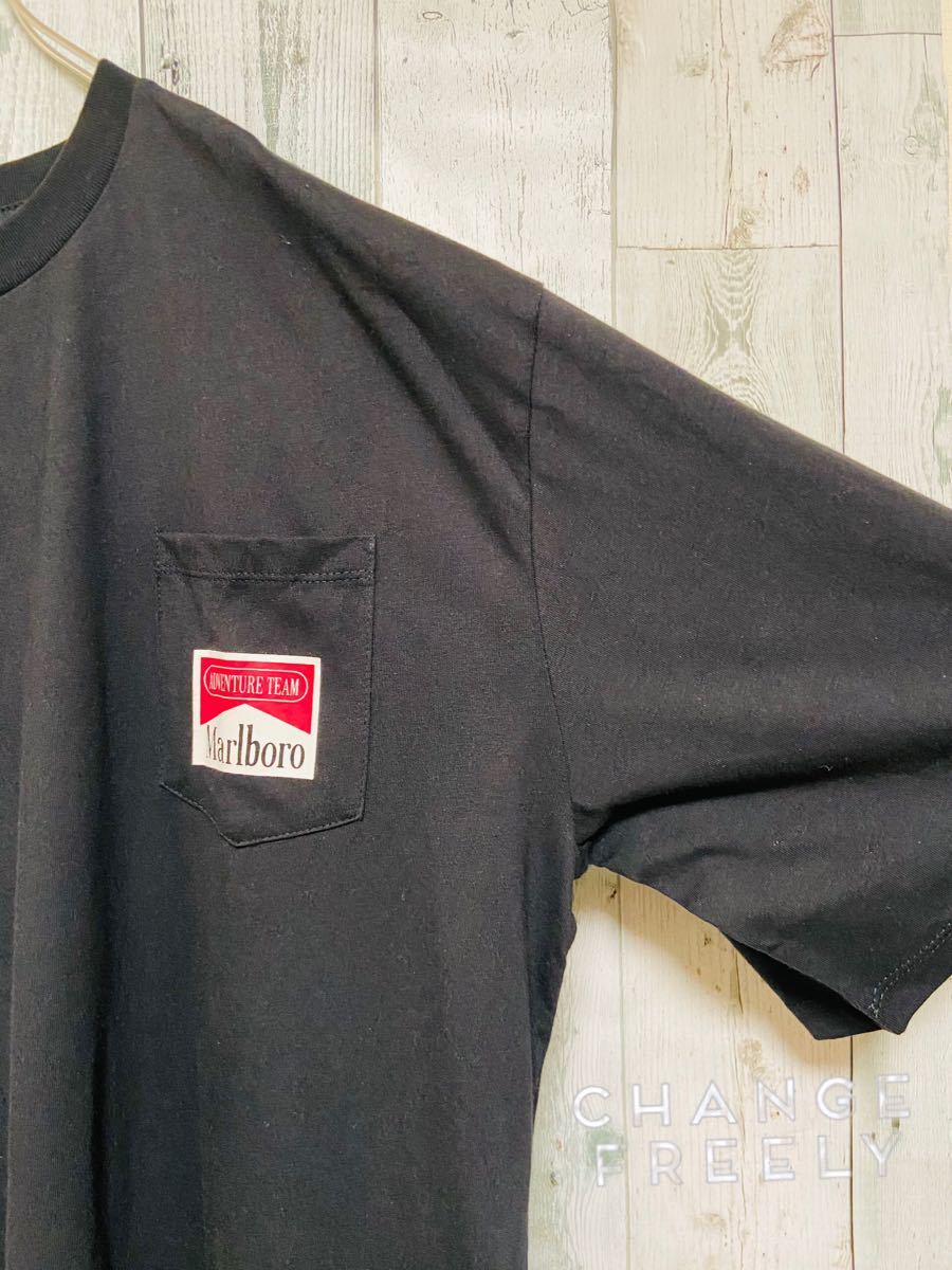 レア商品】新品 Marlbor マルボロ 赤マル Tシャツ REMIX 古着 男女兼用