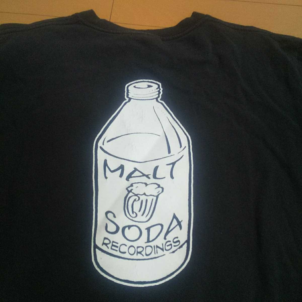 FLESH GORDO Tシャツ パンク ハードコア インディーズ MALT SODA RECORECORDINGS 古着 ヴィンテージの画像5