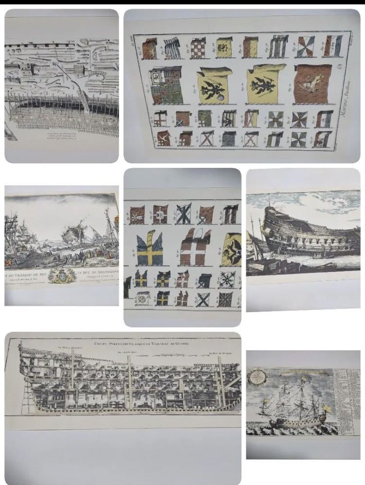 定番 海と船の発見 図版42枚 DECOUVERTEシリーズ - 美術品 