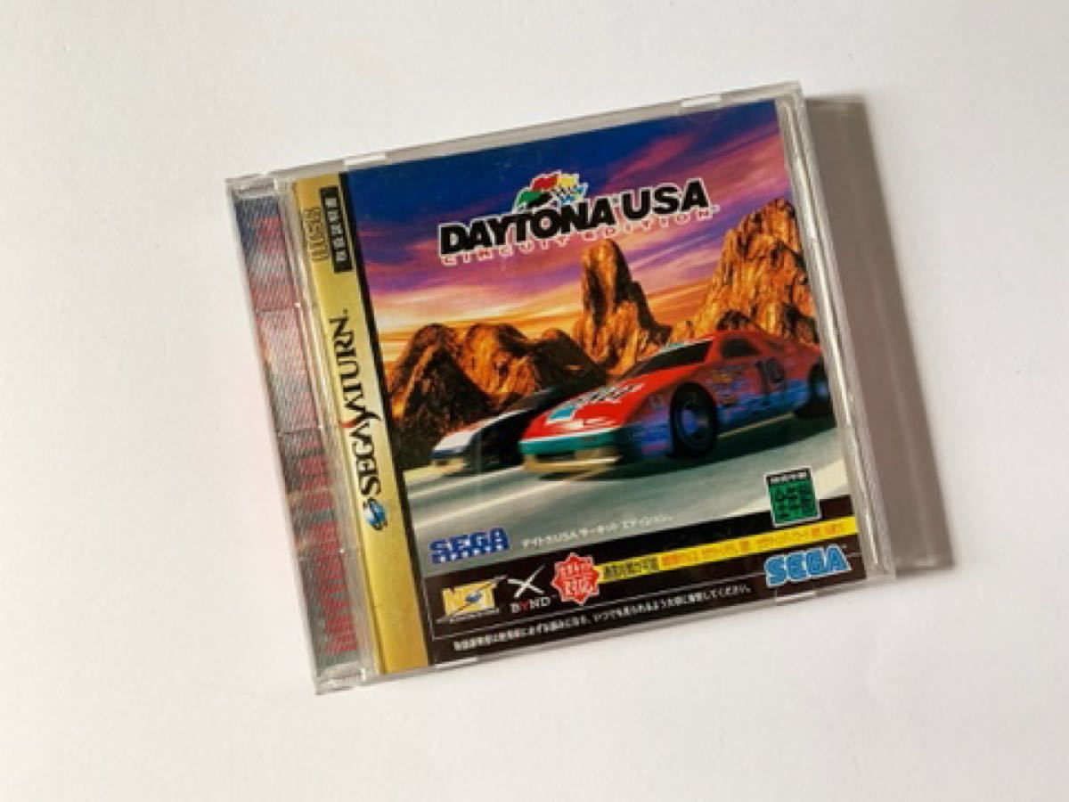 セガサターン デイトナUSA サーキットエディション 帯ハガキあり　Sega Saturn Daytona USA Circuit