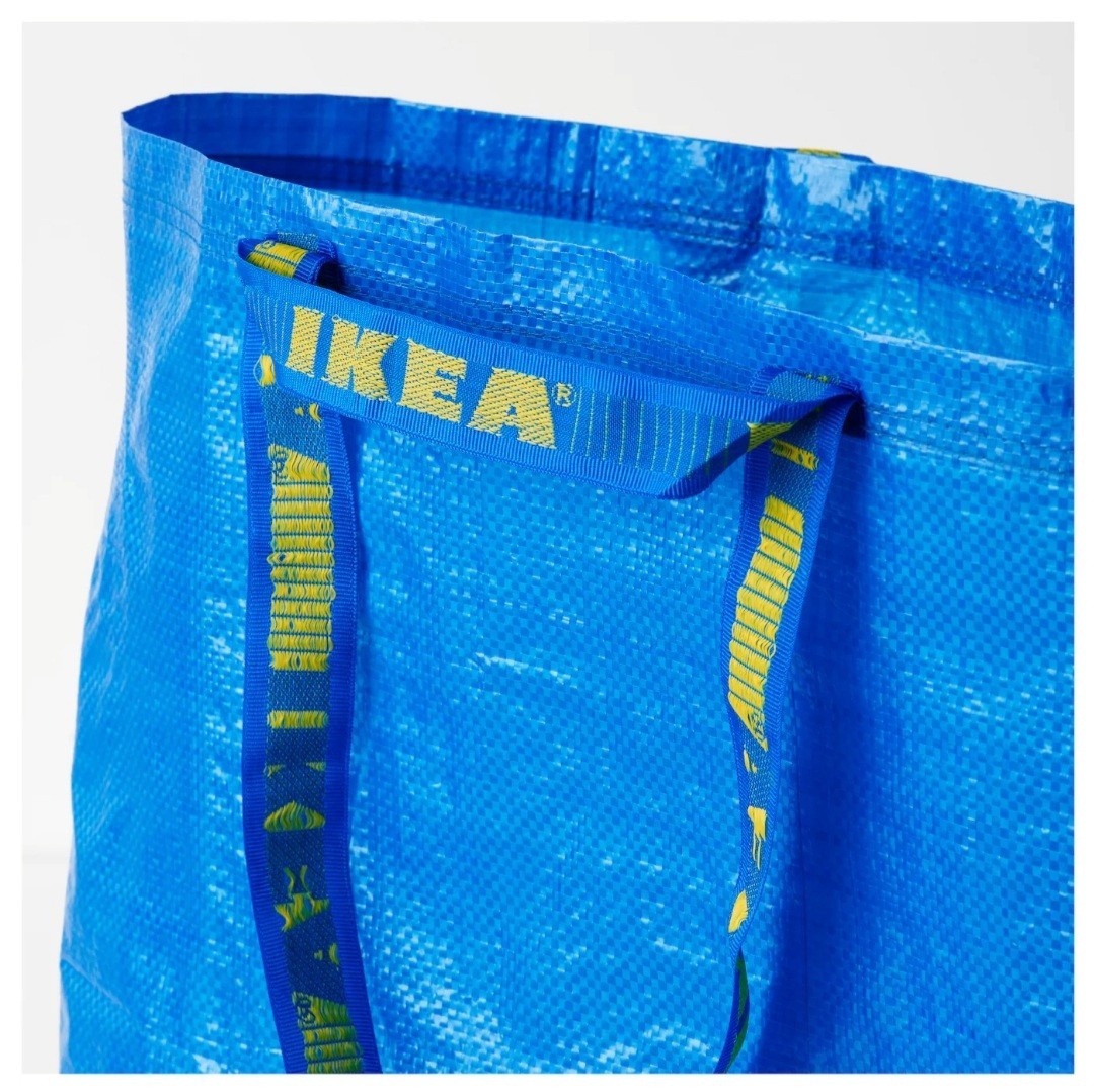 IKEA ブルーバッグ Mサイズ 2個セット エコバッグ フラクタ