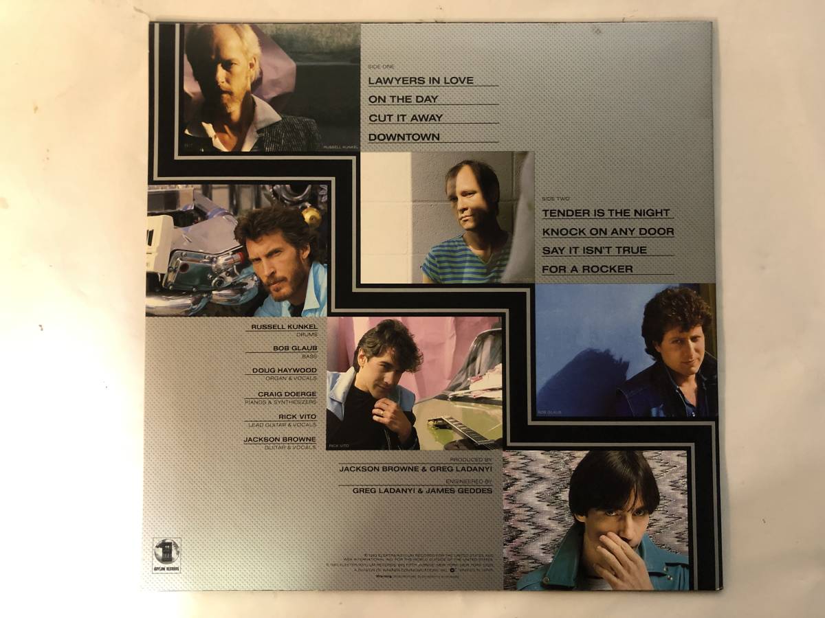 11003S 美盤12inch LP★ジャクソン・ブラウン/JACKSON BROWNE/LAWYERS IN LOVE★P-11391_画像2